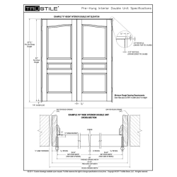 Free Doors Revit Download – TS4050 – BIMsmith Market