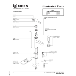 Free Bathroom & Kitchen Faucets Revit Download – One-Handle Bathroom ...