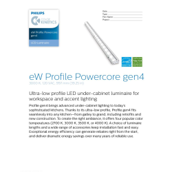 philips ew profile powercore 3000k