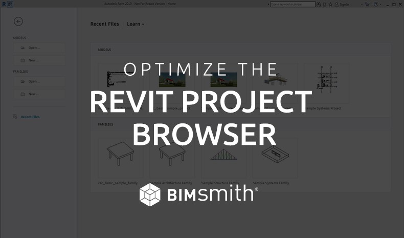 How To Optimize The Revit Project Browser And Become More Efficient