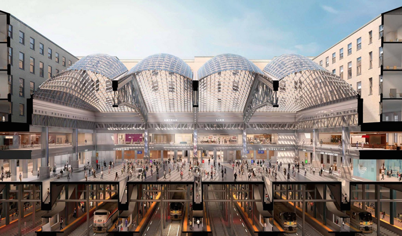 New York's Penn Station Expansion Opens on First Day of 2021