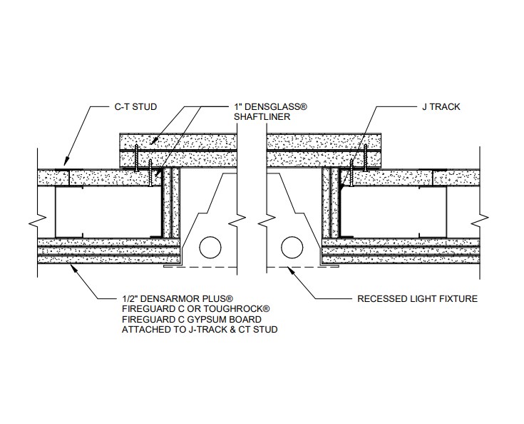 Free Walls Revit Download – DensGlass Shaftliner – BIMsmith Market