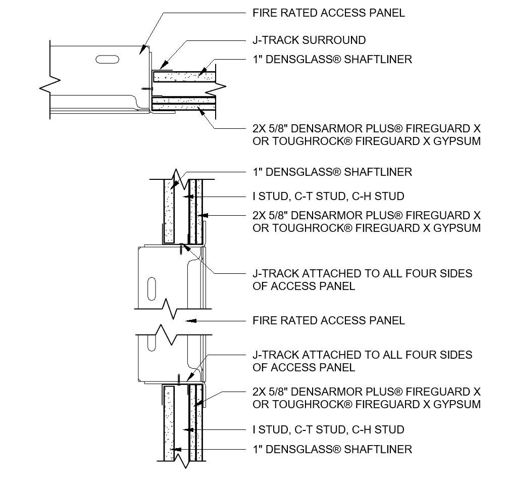 BIMsmith Market - GP-SW-011 - Horizontal Shaftwall Recessed Fixture