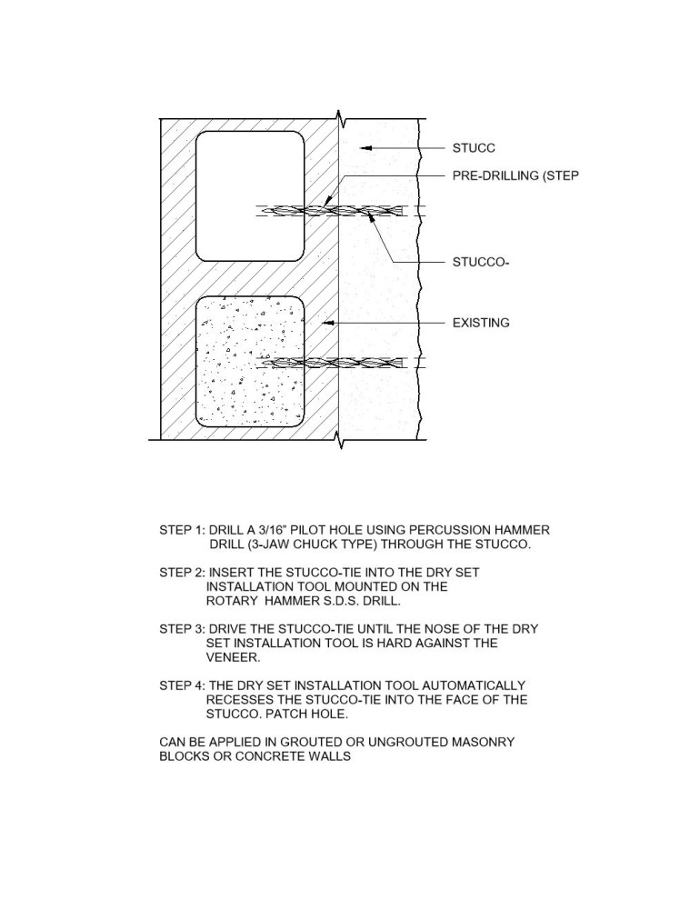 Free Masonry Revit Download – Stitch-Tie – BIMsmith Market