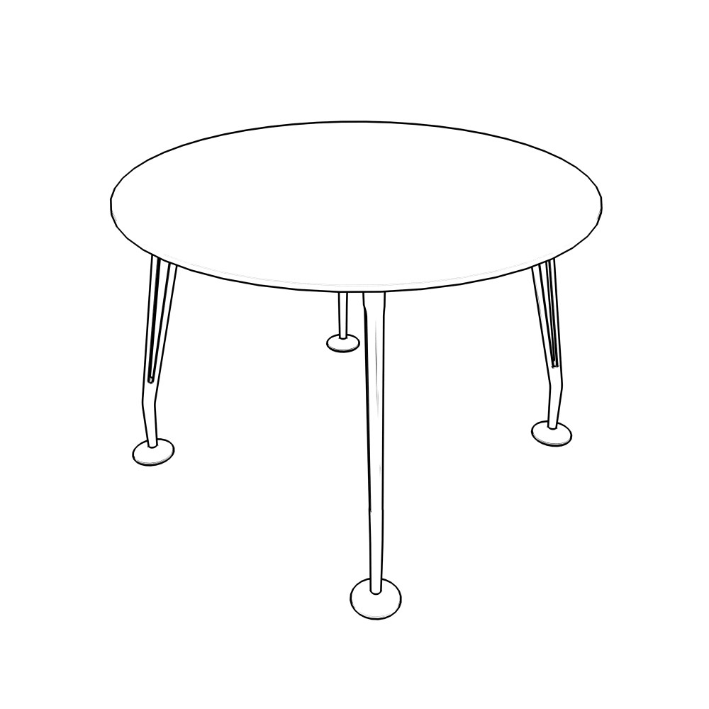 Free Tables Revit Download – Bay - Round – BIMsmith Market