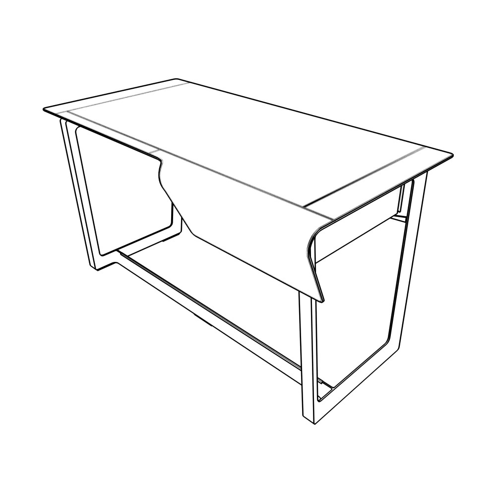 Free Desk / Cased Goods Revit Download – Fred – BIMsmith Market