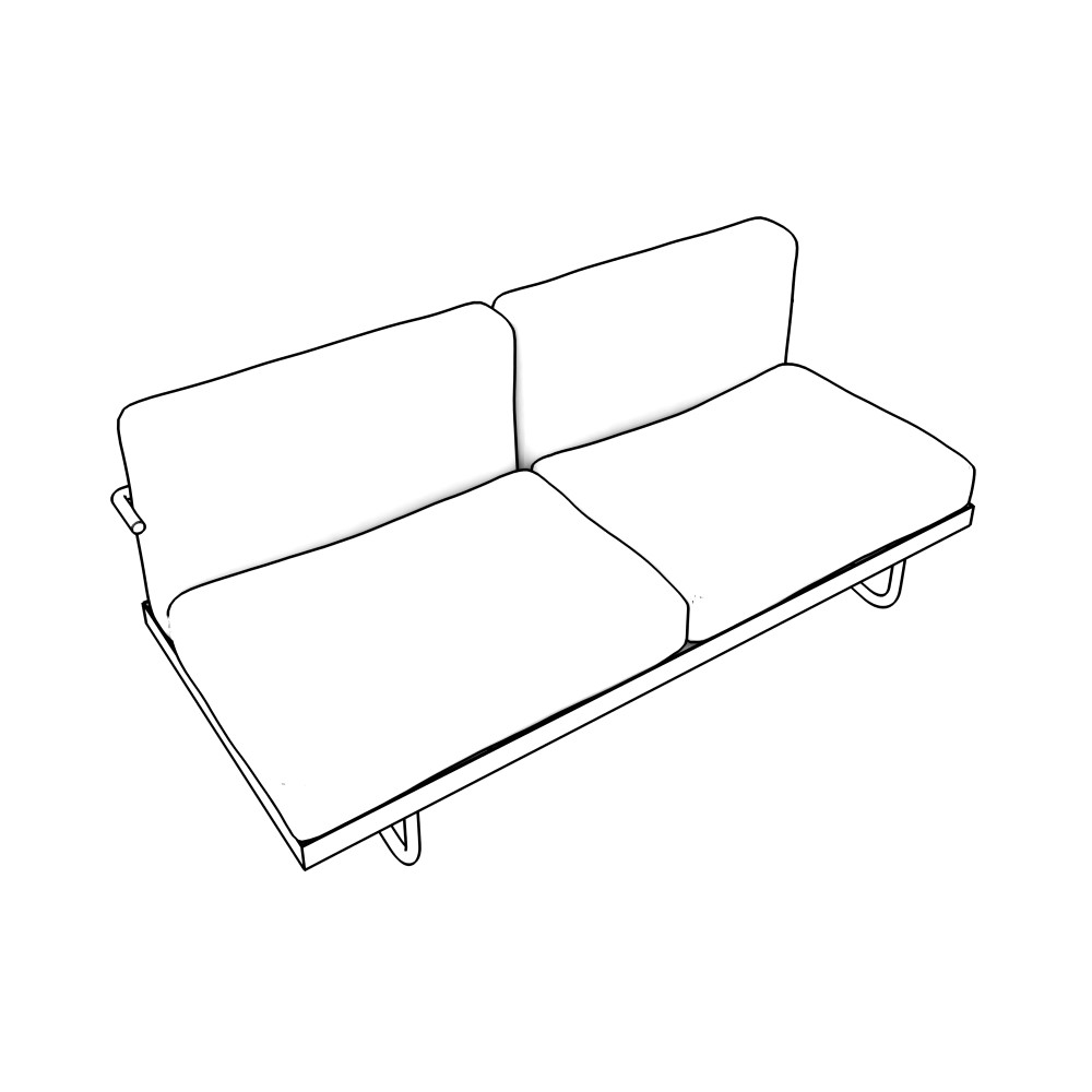 Free Seating Revit Download – LC3 - Sofa - Two Seat – BIMsmith Market