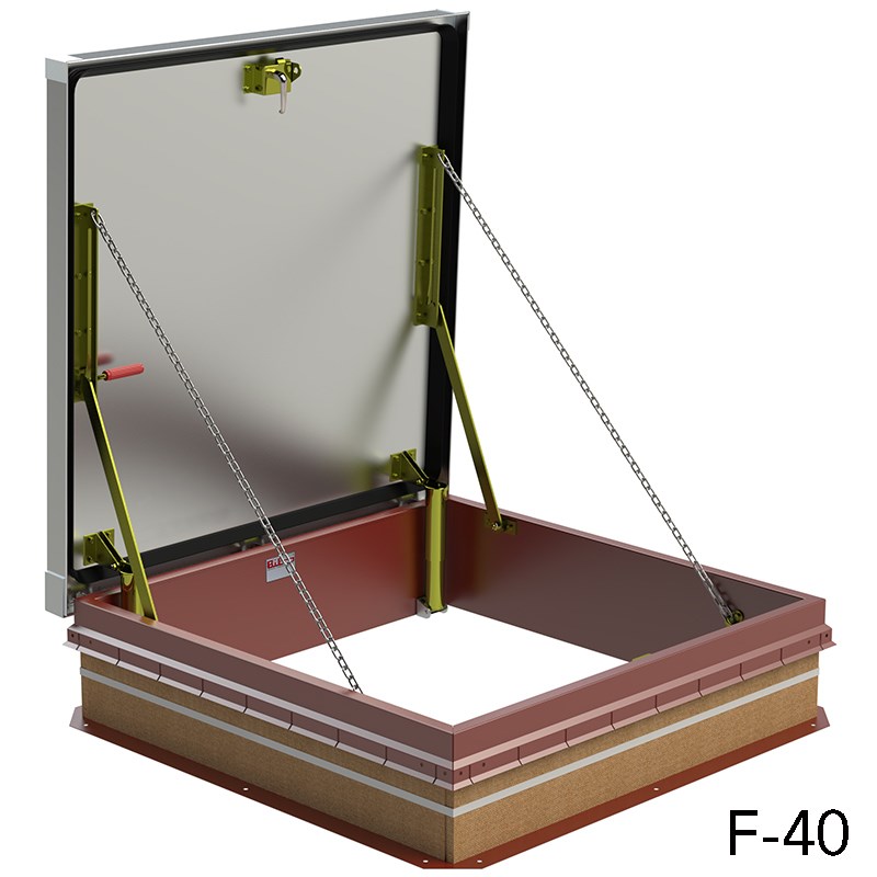 Free Roof Hatches Revit Download – Type F Roof Hatch-Equipment Access ...