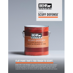 behr ultra pure white scuff defense