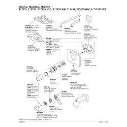 Monitor® 17 Series Tub and Shower Trim T17453