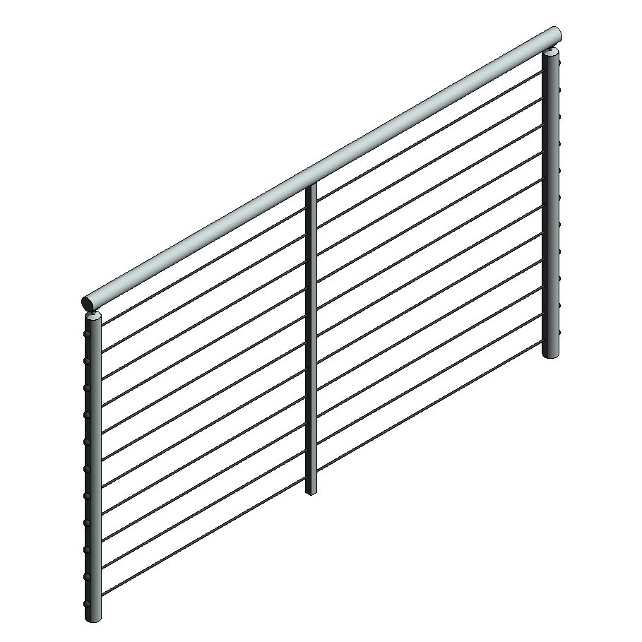 Free Railings Revit Download – CableRail Quick-Connect® Kits - Metal ...