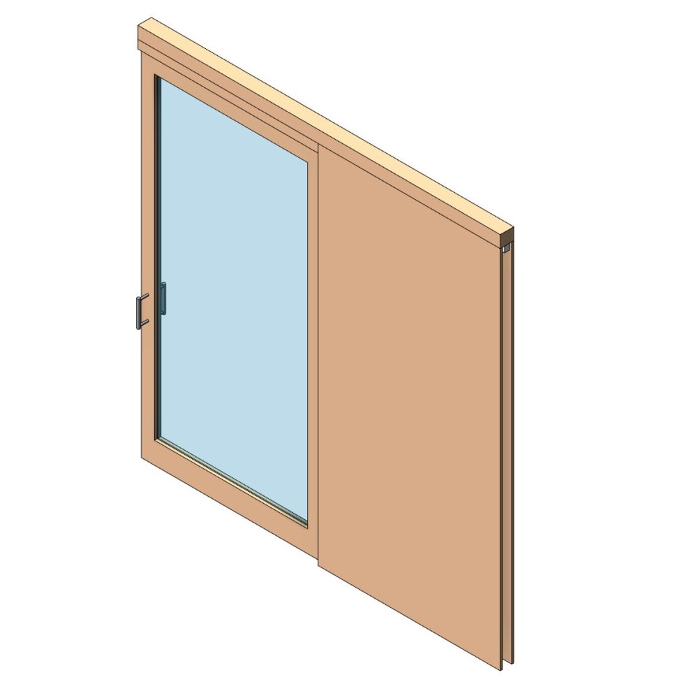 Free Pocket Doors Revit Download – Hawa Junior 80 B Pocket with Wall ...