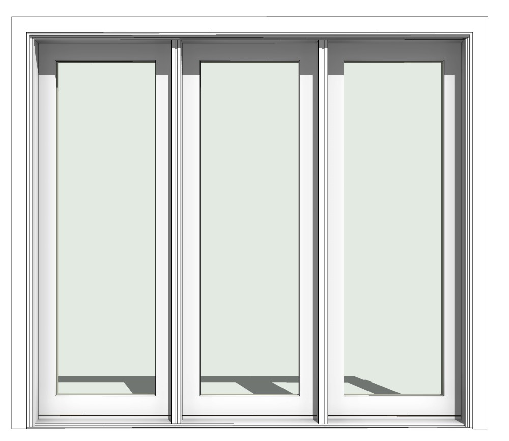 Jeld Wen 3 Panel Patio Door