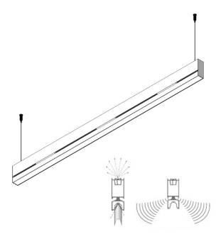 linear light fixture revit