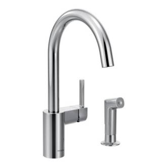 Free Bathroom & Kitchen Faucets Revit Download – One-Handle Pullout ...