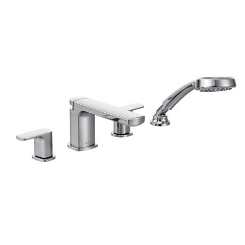 Free Shower & Tubs Revit Download – Two-Handle Roman Tub Faucet ...