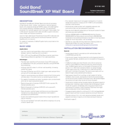 Gold Bond® eXP® Fire-Shield® Tile Backer