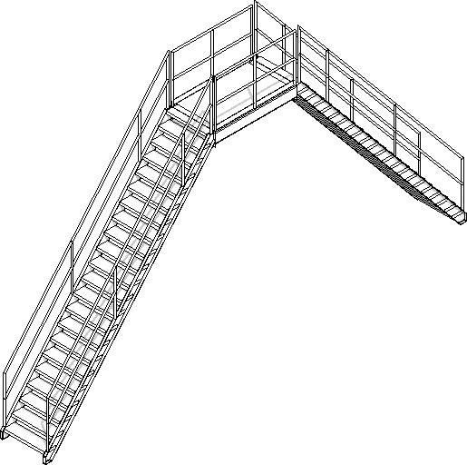 Free Access Doors Revit Download – Industrial Crossover Stairway ...