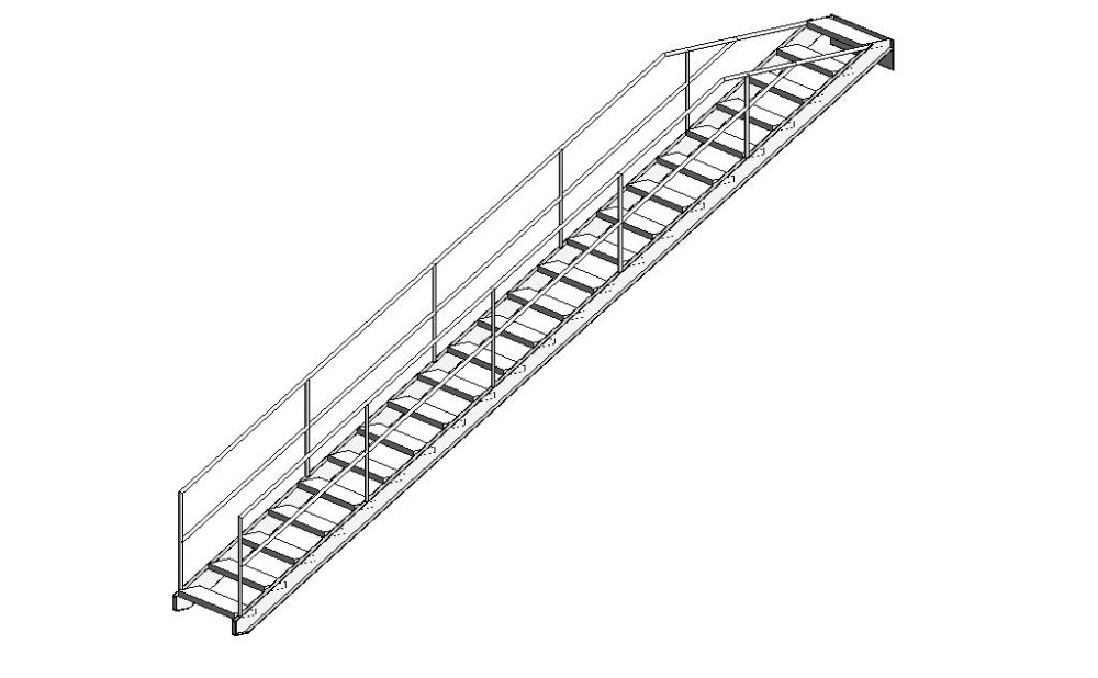 Free Access Doors Revit Download – Industrial Stairway to Roof Hatch ...