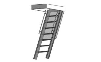 Free Stairs Revit Download – Fixed Ladder with Cage and Overshoot (Left ...