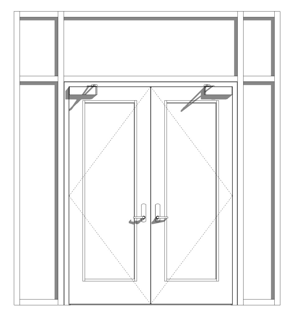 Free Doors Revit Download – 45 Minute Fire Protective Door Pair with 45 ...