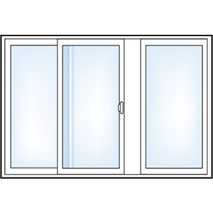 Free Windows Revit Download – Reflections 5500 Patio Door 3 Panel ...