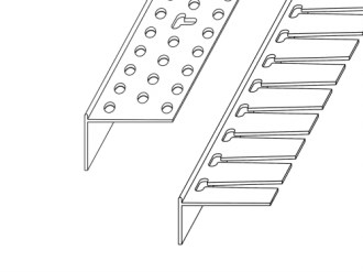 Trim-Tex Drywall - 1/2 Archway Tear Away Bead 10