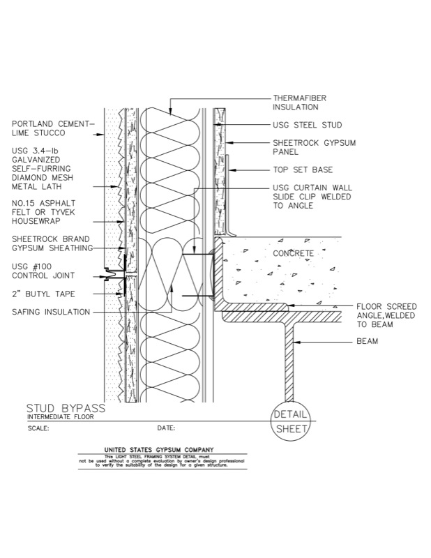 Design Details Details Page - Light Steel Framing Intermediate Floor ...